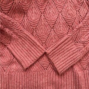 Never worn pink Loft sweater